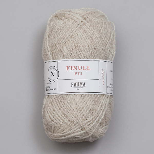 Finullgarn - Lys beige melert (4078)