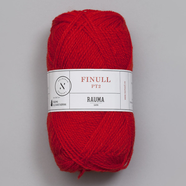 Finullgarn - Rød (424)
