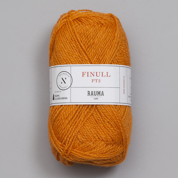 Finullgarn - Lys rustoransje (460)