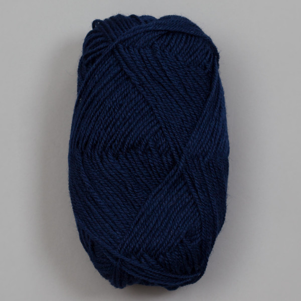 3-tråds strikkegarn - Mørk blå (149)