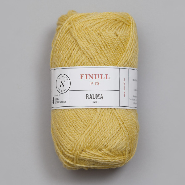 Finullgarn - Lys gul (4115)
