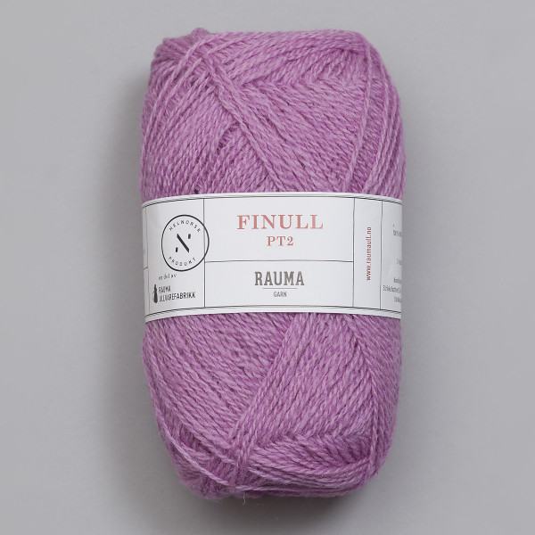 Finullgarn - Lys rødlilla (4048)