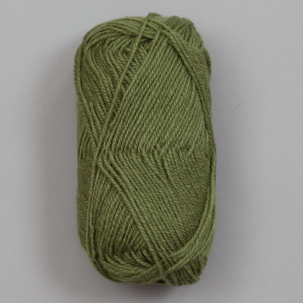 3-tråds strikkegarn - Kakigrønn (178)