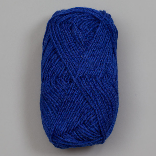 3-tråds strikkegarn - Kongeblå (167)