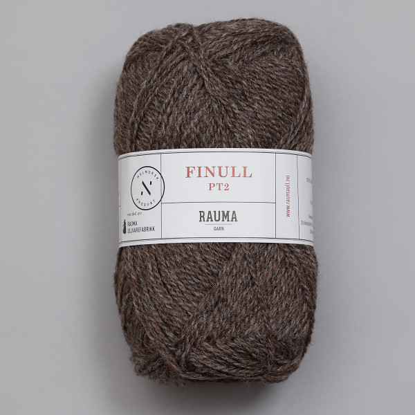 Finullgarn - Brun Melert (411)