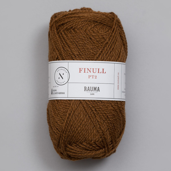 Finullgarn - Mørk kamelbrun (4065)