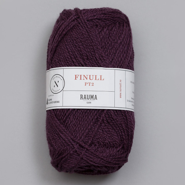 Finullgarn - Mørk lilla (470)