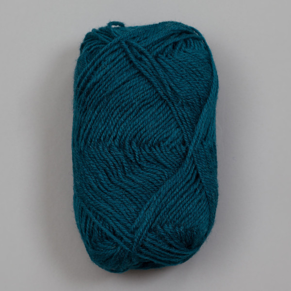 3-tråds strikkegarn - Petrol (184)