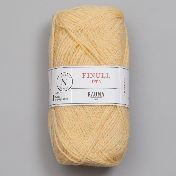 Finullgarn - Lys honninggul (4986)