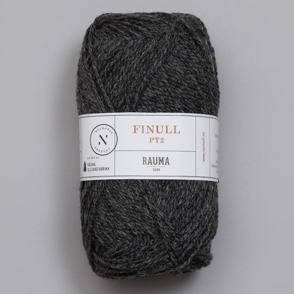 Finullgarn - Koksgrå Melert (414)