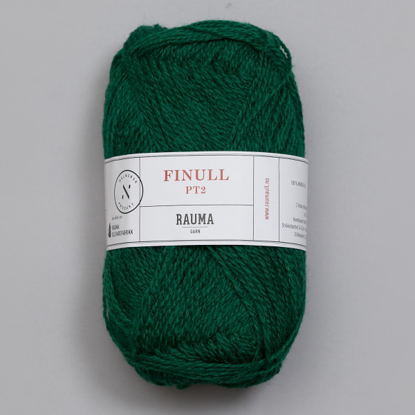 Finullgarn - Mørk grønn (494)