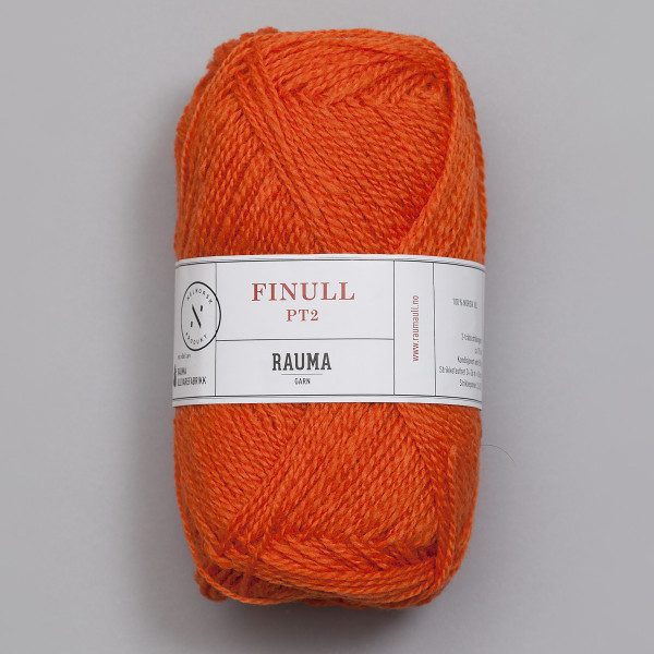 Finullgarn - Oransje (4205)