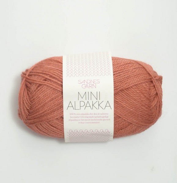 Mini Alpakka - Terrakotta (3834)