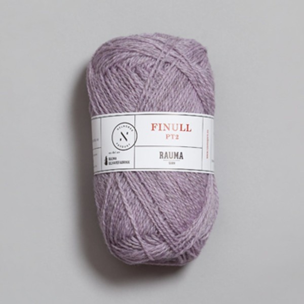Finullgarn - Lys lilla lysmelert (4135)
