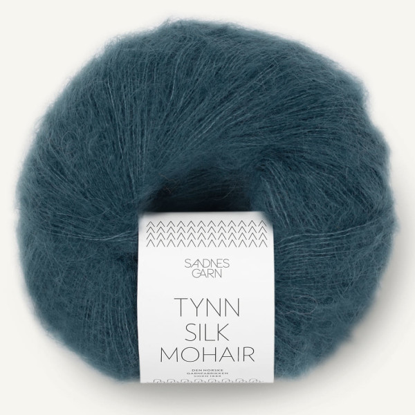 Tynn Silk Mohair - Petrol (6564)