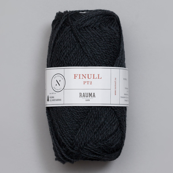 Finullgarn - Mørk blå/grå (4387)