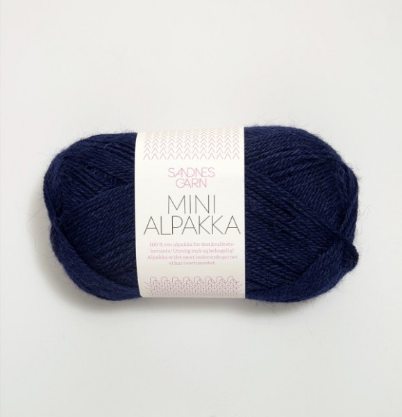Mini Alpakka - Dunkelblau (5575)