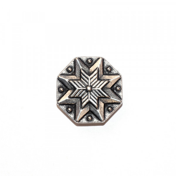 Hardanger Knöpfe aus Zinn - 23mm