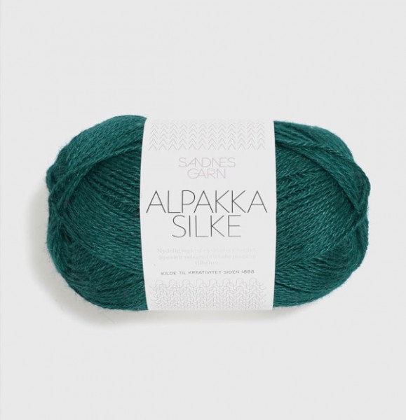 Alpakka Silke - Petrol (6765)
