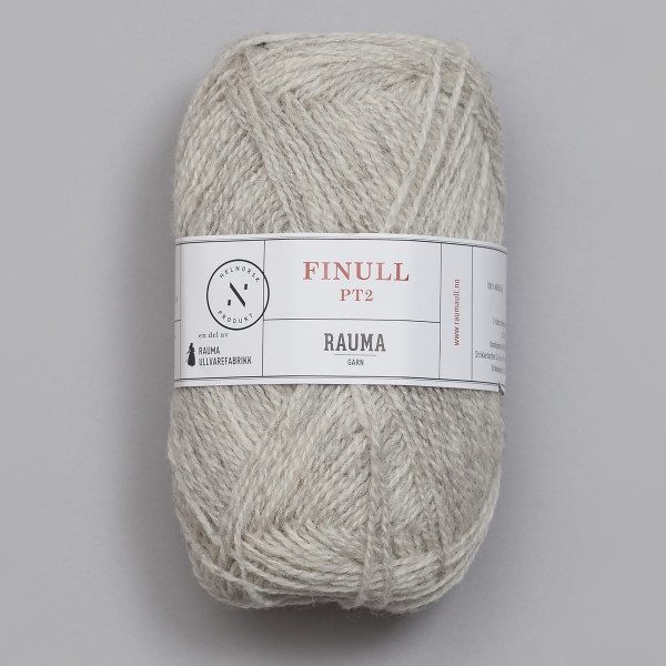 Finullgarn - Lys grå Melert (403)