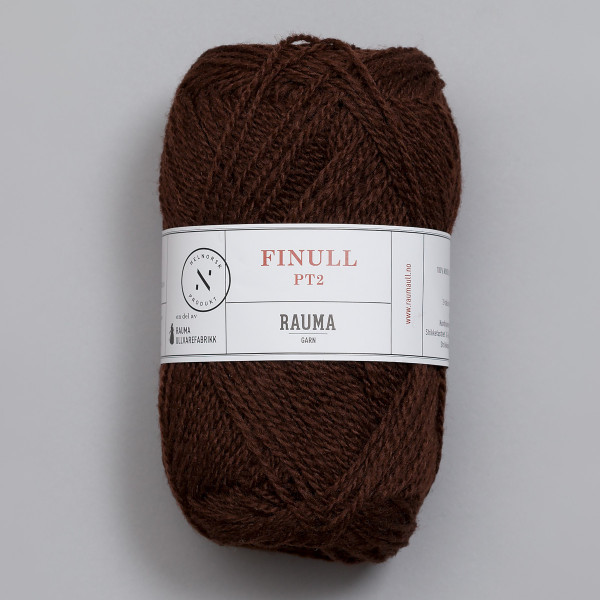 Finullgarn - Rødbrun (4064)